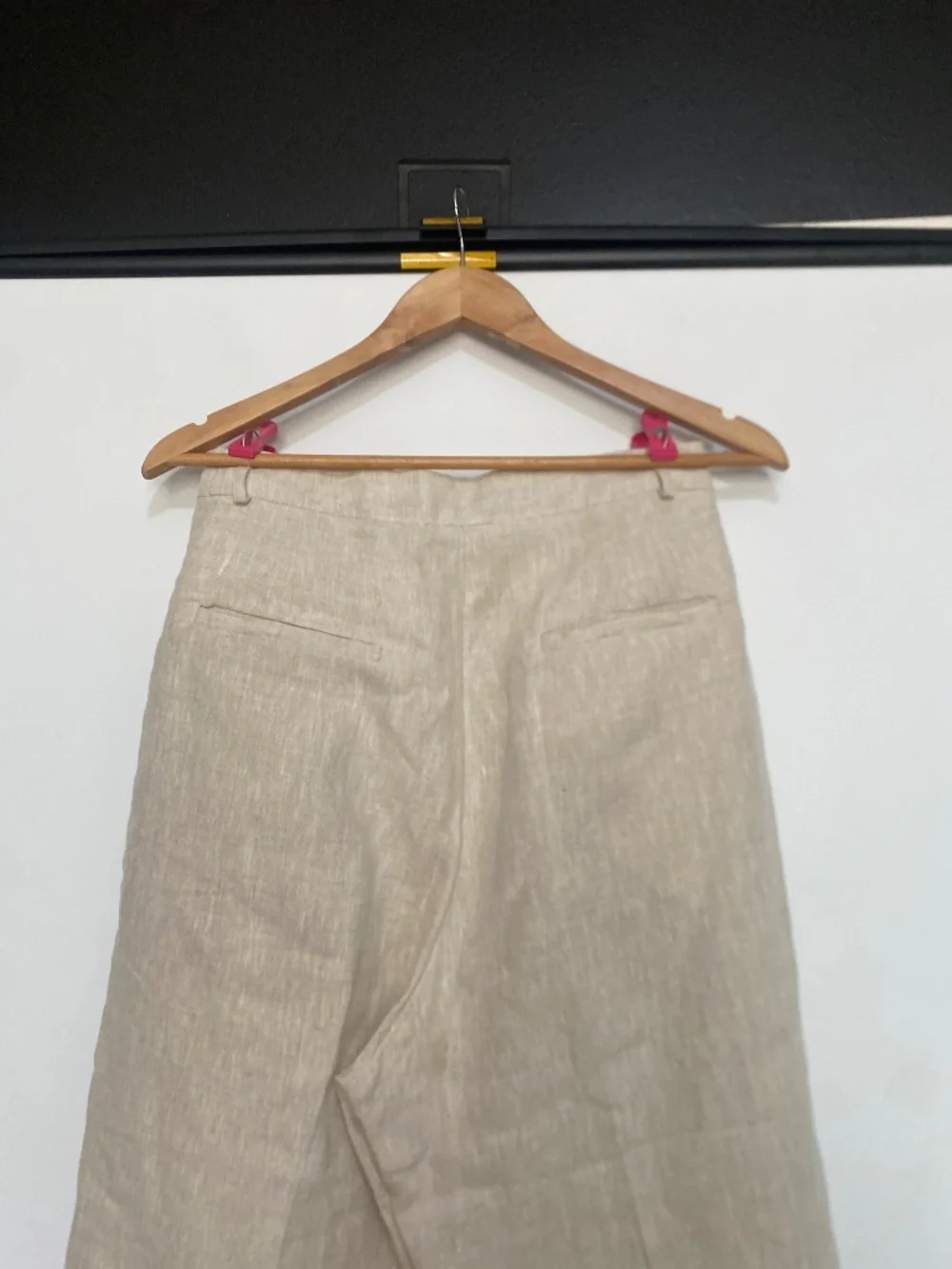Reformation 6 Mason Linen Pant